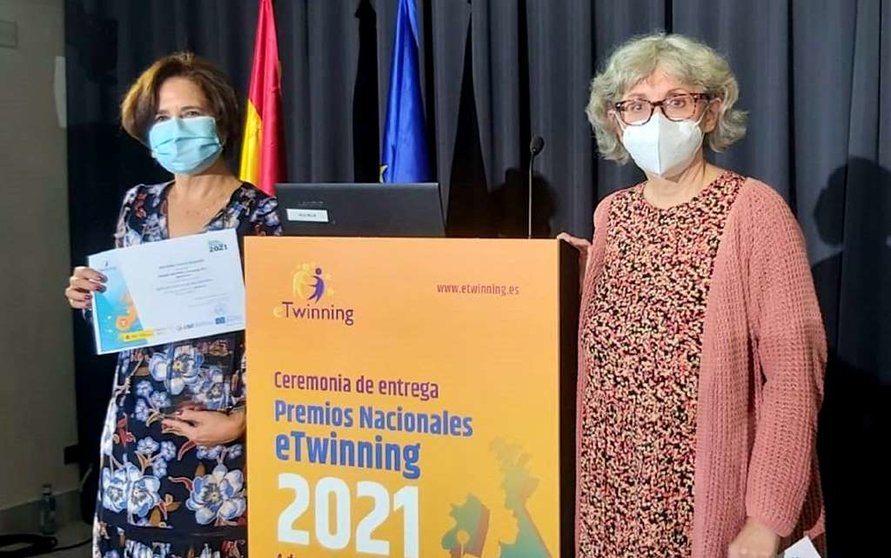 SER Andújar I Mercedes Casuso y Matilde Morales de los IES Jándula Andújar y Al-Andalus Almería, premio nacional eTwinning 2021