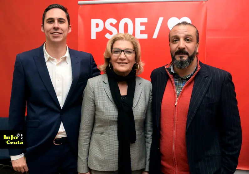 José Simón, Blanca Gómez y Hamed Adil