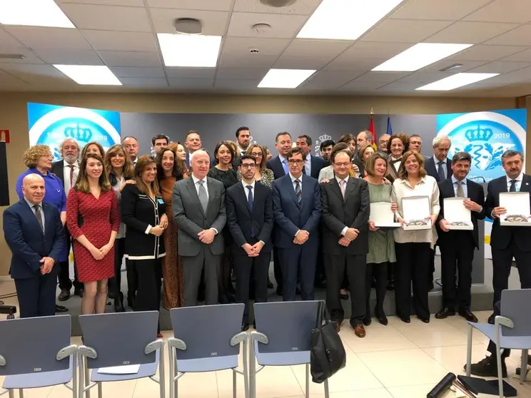 Foto del acto del 120 Aniversario del servicio de Sanidad Exterior