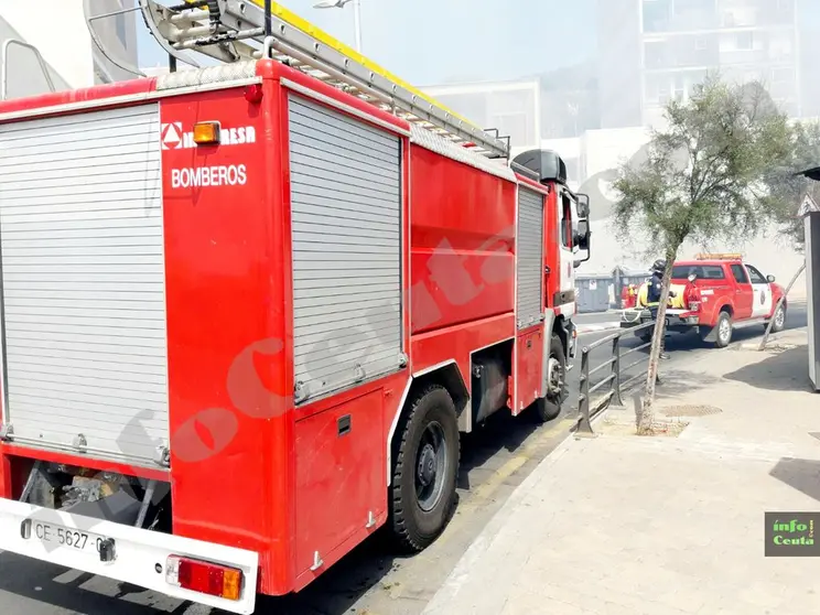 Incendio del Monte Hacho