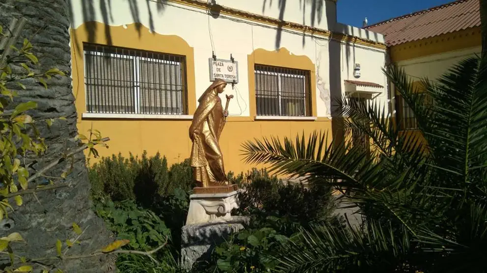 Plaza de Santa Teresa en el acuartelamiento Otero de la ULOG 23