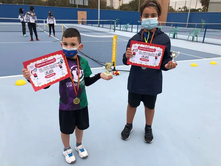 MINITENIS GRUPO 1 Campeón: Alvaro Rosillo (Virtualtenis). Finalista: Mario Silva (Virtualtenis)