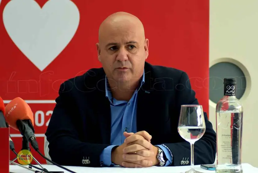 Juan Gutiérrez, secretario general del PSOE de Ceuta