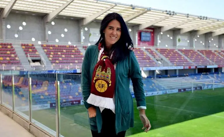 Lupe Murillo, presidenta del Pontevedra CF