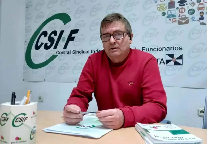 Julio Diez, responsable de CSIF Justicia 