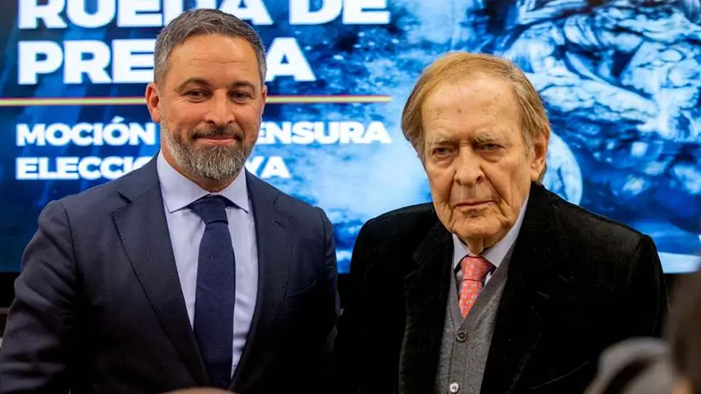 Vox I Santiago Abascal y Ramon Tamames