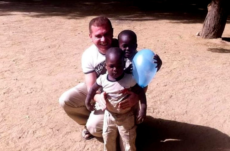 Yassin durante su estancia en el Chad
