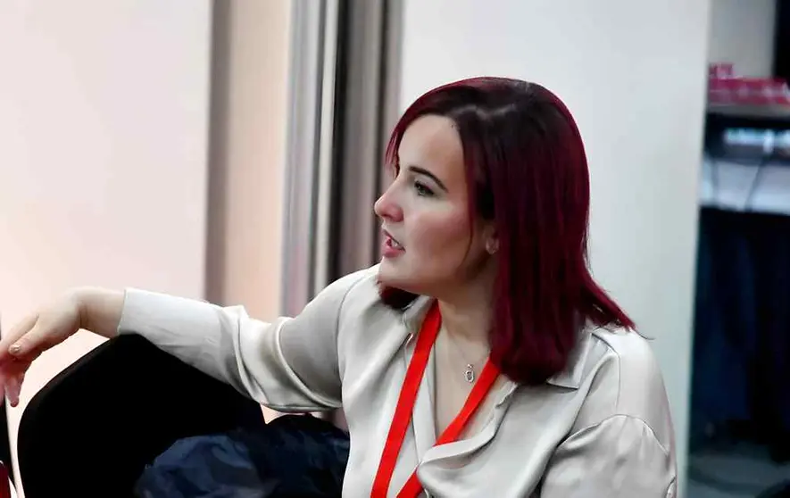 Mayda Daoud, secretaria de Educaci&oacute;n, Cultura y Deporte del PSOE de Ceuta.