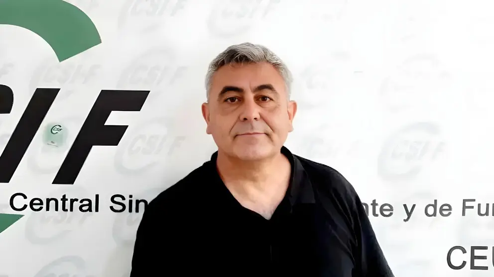 Jos&eacute; Mar&iacute;a Tapia Zamorano, presidente del Sector de la AGE de CSIF en Ceuta