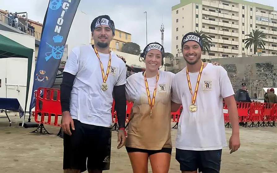 "Chusticieros 2.0": Jose Miguel (Chemy), Silvia y Nordin Sbihi.