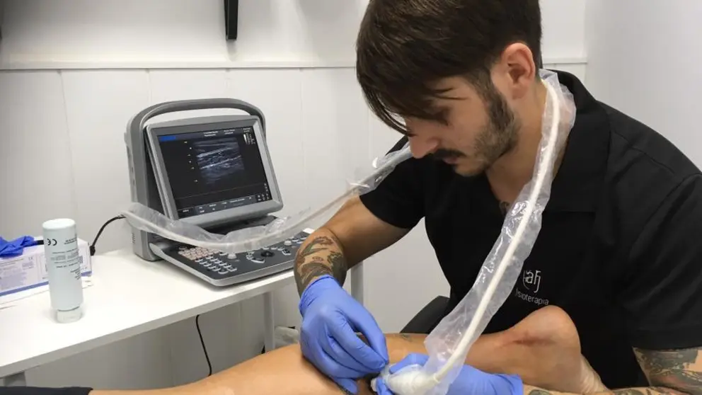 Fisioterapeuta Alfonso Rold&aacute;n / foto facebook de Alfonso
