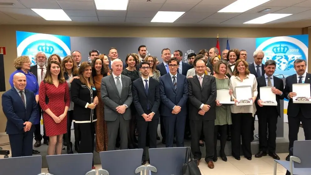 Foto del acto del 120 Aniversario del servicio de Sanidad Exterior