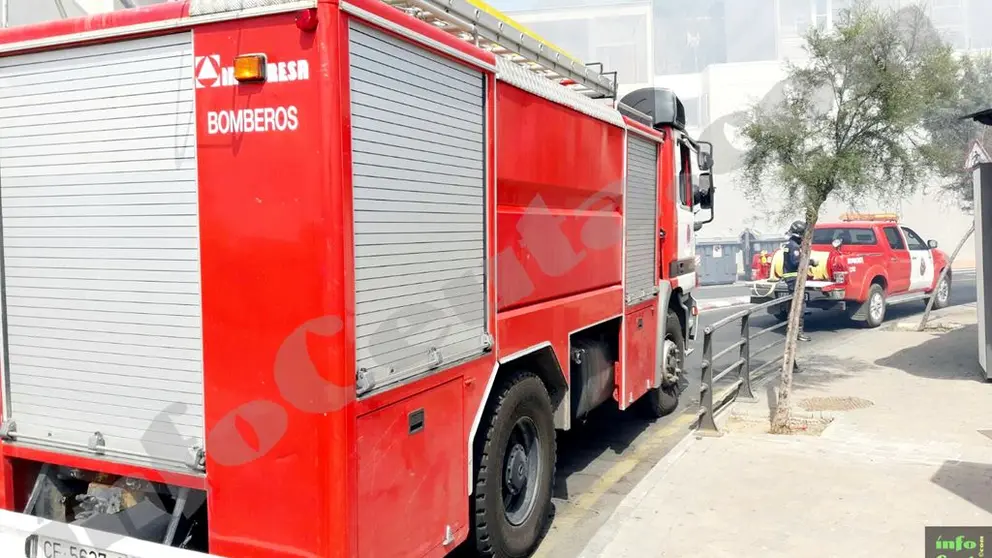 Incendio del Monte Hacho