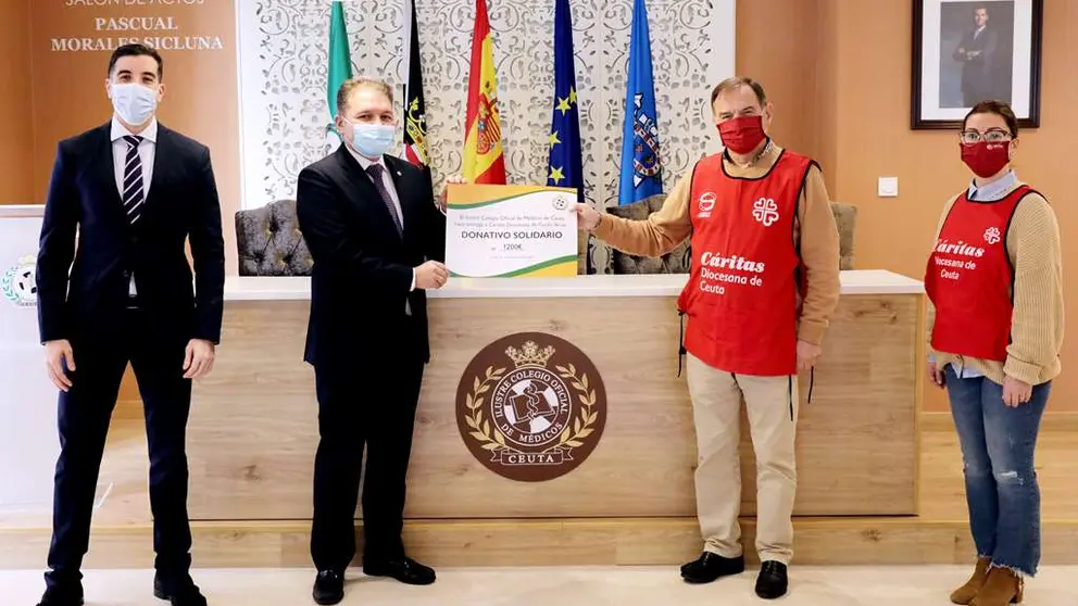 Faisal Hamed Ahmed, Jos&eacute; Enrique Roviralta, Manuel Gestal y Desir&eacute;e Rodr&iacute;guez.