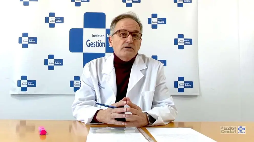 El director territorial del INGESA en Ceuta, Jes&uacute;s Lopera Flores.