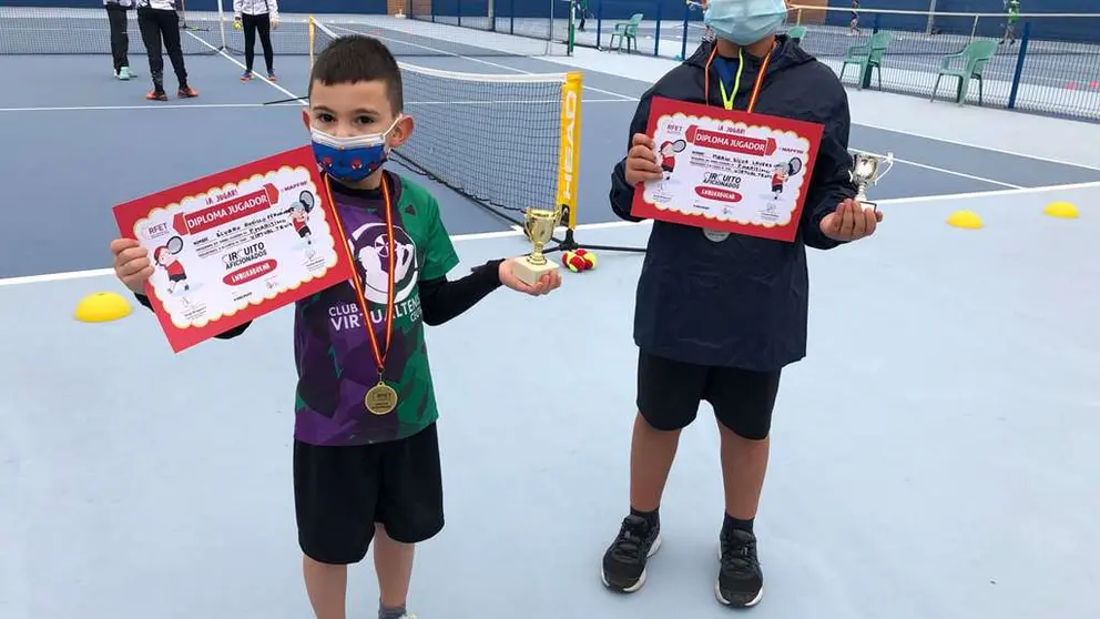 MINITENIS GRUPO 1 Campe&oacute;n: Alvaro Rosillo (Virtualtenis). Finalista: Mario Silva (Virtualtenis)