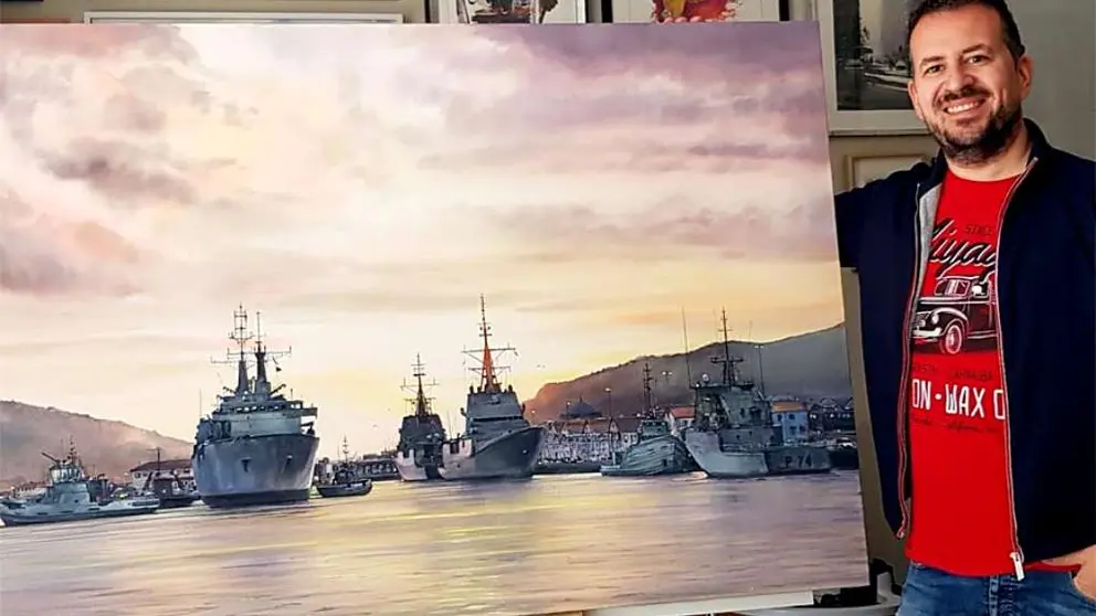 deconcursos.com I Premio Pintura 2021, Pablo Rub&eacute;n L&oacute;pez Sanz.