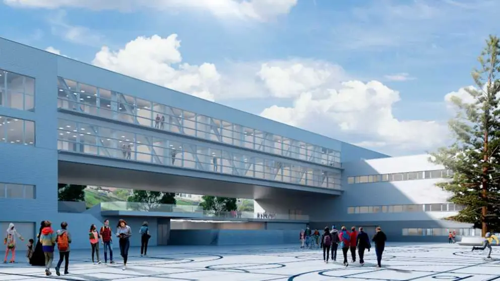 Nuevo centro integrado en la calle Cortadura del Valle (solar del Brull) en Ceuta