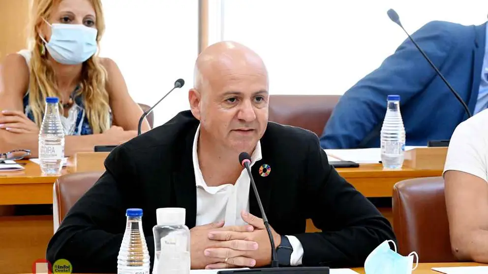Juan Guti&eacute;rrez, portavoz del GPS en la Asamblea.