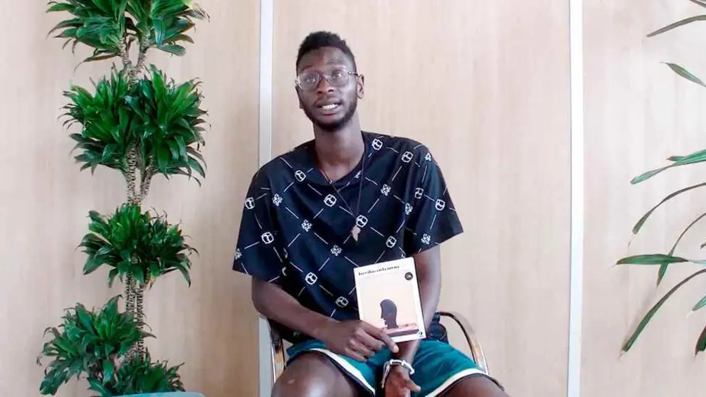 Ibrahim Bah, estudiante de derecho y escritor