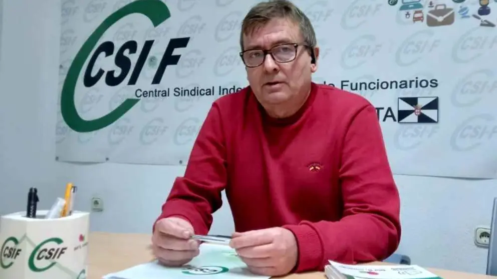 Julio Diez, responsable de CSIF Justicia 