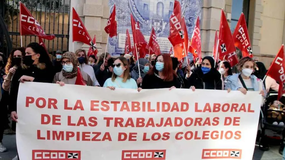 09-03-2022. Servicio limpieza colegios p&uacute;blicos