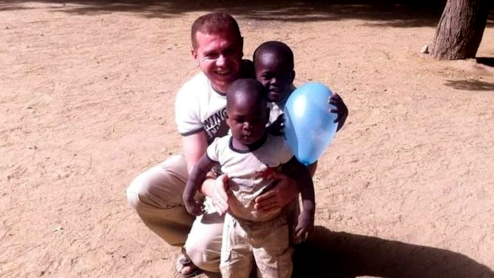 Yassin durante su estancia en el Chad