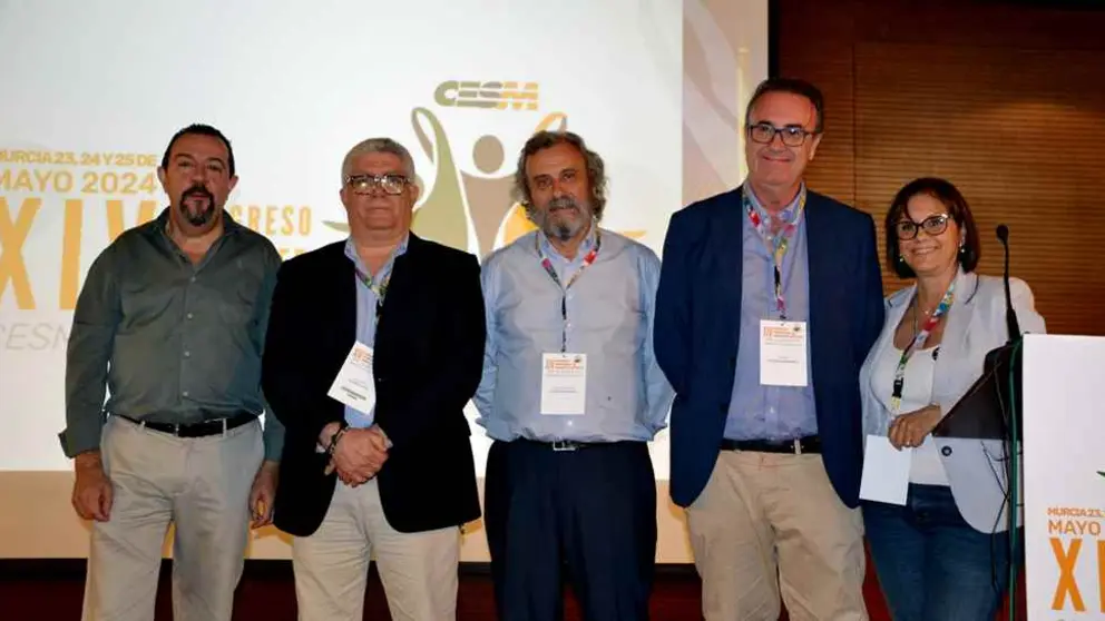 CESM&reg; I Jos&eacute; Mar&iacute;a Soto, Clemente Casado, Miguel L&aacute;zaro, V&iacute;ctor Pedrera y Mari Paz Moro.