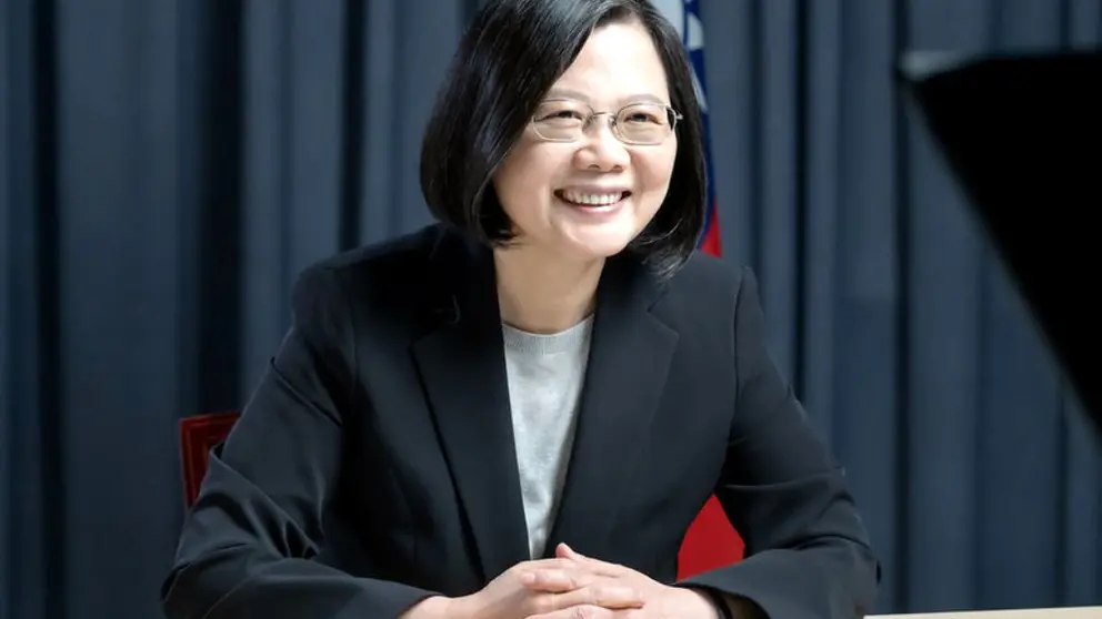 La presidenta Tsai Ing-wen una de las 100 mujeres m&aacute;s poderosas I Foto cortes&iacute;a Presidencia.
