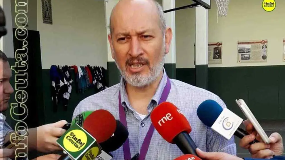 Ram&oacute;n Rodr&iacute;guez Casaub&oacute;n, responsable de Podemos Ceuta.