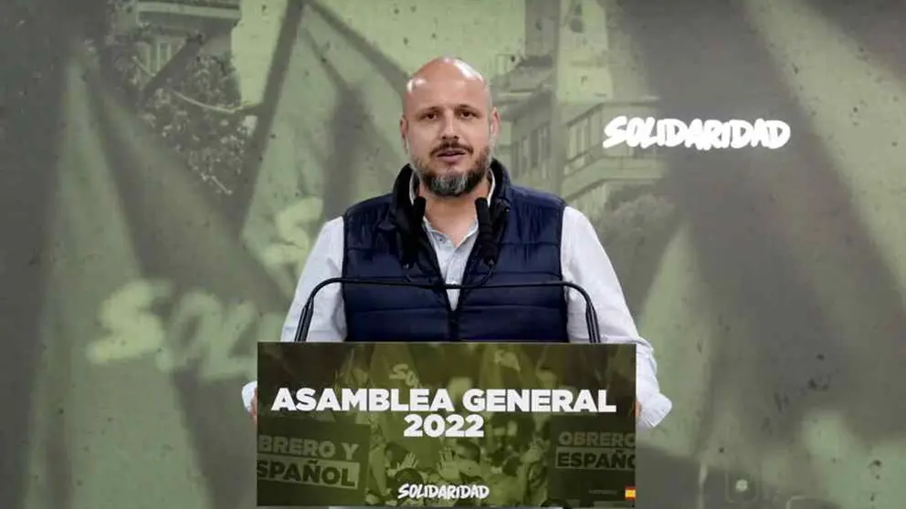 Rodrigo Alonso, secretario general del sindicato Solidaridad.
