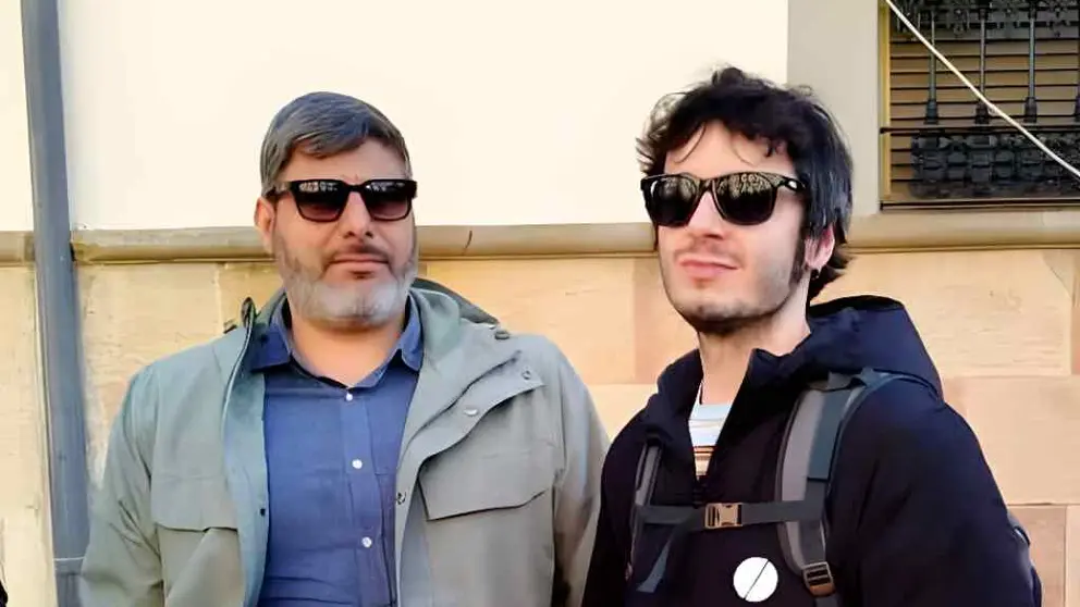 Mohamed Mustafa y Julio Basurco