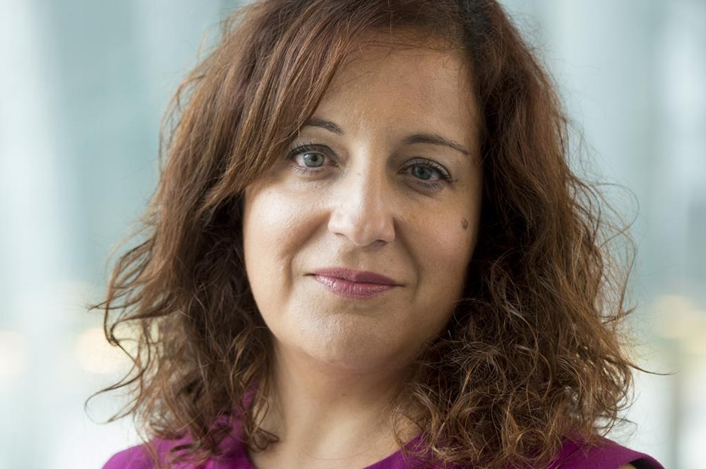 Iratxe GARCÍA PÉREZ in the European Parliament in Brussels.
